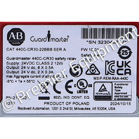 * ALLEN BRADLEY 440C-CR30-22BBB SR30 GUARDMASTER SAFETY RELAY