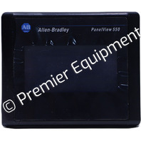 * ALLEN BRADLEY 2711-T5A2L1 SER B PANELVIEW 550 OPERATOR INTERFACE 