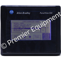 * ALLEN BRADLEY 2711-T5A2L1 SER B PANELVIEW 550 OPERATOR INTERFACE 