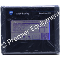* ALLEN BRADLEY 2711-T5A2L1 SER B FRN 4.41 PANELVIEW 550 OPERATOR INTERFACE 