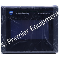 * ALLEN BRADLEY 2711-T5A2L1 SER B FRN 4.41 PANELVIEW 550 OPERATOR INTERFACE 