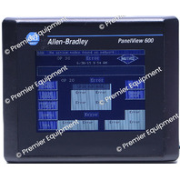 * ALLEN BRADLEY 2711-T6C8L1 SER B REF F PANELVIEW 600 OPERATOR PANEL