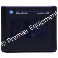 * SURPLUS ALLEN BRADLEY 2711-T5A1L1 SER B FRN 4.20 PANELVIEW 550 5.3" OPERATOR INTERFACE