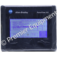 * ALLEN BRADLEY 2711-T5A1L1 SER B FRN 4.48 PANELVIEW 550 5.3" OPERATOR INTERFACE