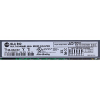 * ALLEN BRADLEY SLC 500 1746-HSCE2 SERIES A MULTI-CHANNEL HIGH SPEED COUNTER