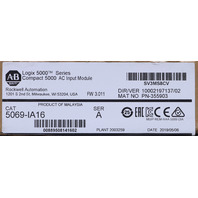 * ALLEN BRADLEY 5069-IA16 SERIES A COMPACT 5000 AC INPUT MODULE