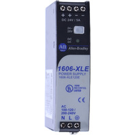 * ALLEN BRADLEY 1606-XLE120E SERIES A 120-240V INPUT 24V OUTPUT POWER SUPPLY MODULE