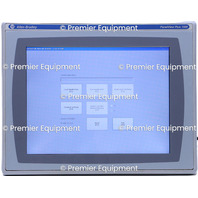 * ALLEN BRADLEY 2711P-T15C4D9 SER A PANELVIEW PLUS 6 1500 W/ 2711P-RDT15C & 2711P-RP9D B