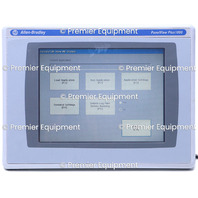 * ALLEN BRADLEY 2711P-T10C4A1 SER A 10" PANELVIEW PLUS 6 OPERATOR PANEL 