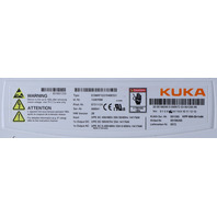 * KUKA ECMAP1D3704BE531 SERVO DRIVE 20A