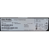 * ALLEN BRADLEY 1756-PA75R SER A CONTROLLOGIX AC REDUNDANT POWER SUPPLY