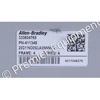 * ALLEN BRADLEY 20G11ND052JA0NNNNN SER A 40 HP POWERFLEX 755 AC DRIVE