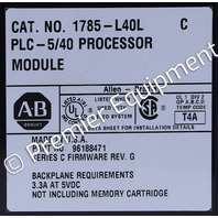 * SURPLUS ALLEN BRADLEY 1785-L40L SER C PLC-5/40 PROCESSOR MOGULE