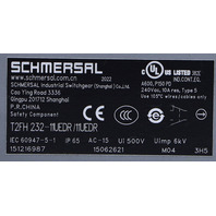 SCHMERSAL T2FH 232-11UEDR/11UEDR FOOT SWITCH