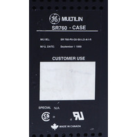 GE MULTIN SR760 FEEDER MANAGEMENT RELAY