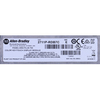 * ALLEN BRADLEY 2711P-RDB7C SERIES E PANELVIEW PLUS 700 COLOR KEY/TOUCH DISPLAY MODULE