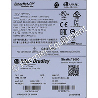 * SURPLUS ALLEN BRADLEY 1783-MS10T SER A STRATIX 800 ETHERNET MANAGED SWITCH