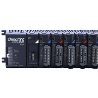 AUTOMATION DIRECT PLC DIRECT LOGIC 205 D2-09B-1 SLOT RACK F2-DEVNETS D2-16ND3-2 D2-12TR D2-16NA