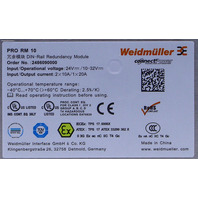 * NEW WEIDMULLER 2486090000 DIN-RAIL REDUNDANCY MODULE