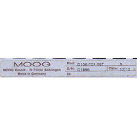  MOOG D136-001-007 MOTION CONTROLLER