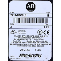 * ALLEN BRADLEY 2711-B6C8L1 SER B REV F FRN 4.21 OPERATOR INTERFACE