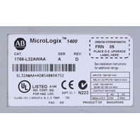 * ALLEN BRADLEY 1766-L32AWAA SERIES A MICROLOGIX 1400 32 PT PROGRAMMABLE CONTROLLER *READ*