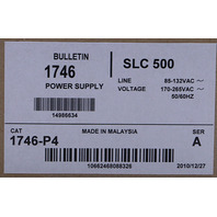* ALLEN BRADLEY 1746-P4 SER A SLC 500 POWER SUPPLY