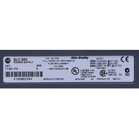 * ALLEN BRADLEY 1746-P4 SER A SLC 500 POWER SUPPLY