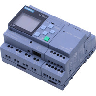 * SIEMENS LOGO! 6ED1052-1MD08-0BA0 LOGIC MODULE WITH 6ED1055-1MB00-0BA2 EXPANSION MODULE