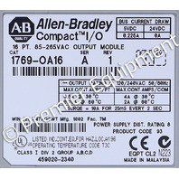 * ALLEN BRADLEY 1769-OA16 SER A FW 1.1 REMOTE FLEX I/O ADAPTER