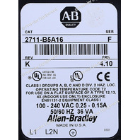 * ALLEN BRADLEY 2711-B5A16 SER F FRN 4.10 PANELVIEW 550 OPERATOR INTERFACE