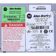 * ALLEN BRADLEY 2711P-B10C4D2 SER A PANELVIEW 1000 OPERATOR INTERFACE