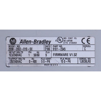 * ALLEN BRADLEY 2098-DSD-010-SE SERIES C MULTI-AXIS DIGITAL SERVO DRIVE
