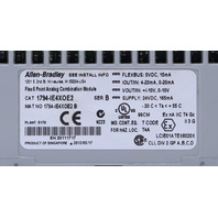 * ALLEN BRADLEY 1794-IE4XOE2 FLEX 6 PT ANALOG COMBINATION MODULE WITH 1794-TB3 FLEX TERMINAL BASE