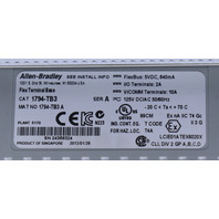 * ALLEN BRADLEY 1794-IE4XOE2 FLEX 6 PT ANALOG COMBINATION MODULE WITH 1794-TB3 FLEX TERMINAL BASE