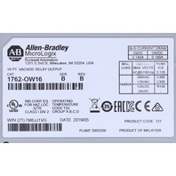 * ALLEN BRADLEY 1762-OW16 SERIES B 16 POINT RELAY OUTPUT MODULE *READ*