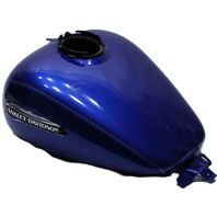 * Harley-Davidson Motorcycle Fuel Tank, Blue