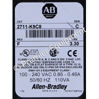 * ALLEN BRADLEY 2711-K9C8 /C PANELVIEW PLUS 900 COLOR OPERATOR INTERFACE