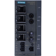 * SIEMENS SCALANCE X204-2 6GK5204-2BB10-2AA3 SIMATIC NET INDUSTRIAL ETHERNET SWITCH