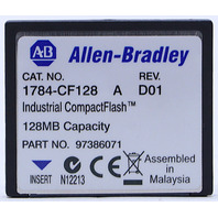 * ALLEN BRADLEY 1784-CF128 SER A 128MB INDUSTRIAL COMPACTFLASH