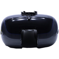 * Harley-Davidson OEM Touring Fuel Gas Tank Black Gray Blue Pinstripe