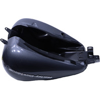 * Harley-Davidson OEM Touring Fuel Gas Tank Black Gray Blue Pinstripe