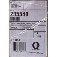 * SURPLUS GRACO 235540 CHECK MATE PUPM SHOVEL PTFE