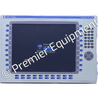 * ALLEN BRADLEY 2711P-RDB15C SER B PANELVIEW 1500 PLUS 6 COLOR KEY/TOUCH DISPLAY