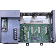 * ALLEN BRADLEY 1746-A4 SER B SLC 500 4-SLOT RACK WITH 1746-P2 POWER SUPPLY