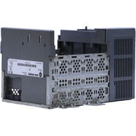 * ALLEN BRADLEY 1746-A4 SER B SLC 500 4-SLOT RACK WITH 1746-P2 POWER SUPPLY