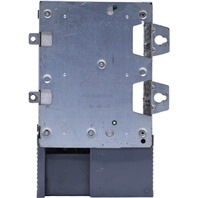 * ALLEN BRADLEY 1746-A4 SER B SLC 500 4-SLOT RACK WITH 1746-P2 POWER SUPPLY