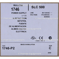 * ALLEN BRADLEY 1746-P2 SER C SLC 500 POWER SUPPLY