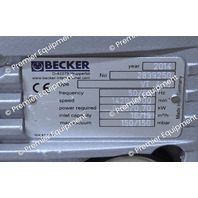 BECKER VT 4.16 ROTARY VANE VACUUM PUMP