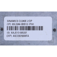 * SIEMENS SINAMICS 6SL3244-0BB12-1PA1 DRIVE OPERATOR PANEL CONTROL MODULE